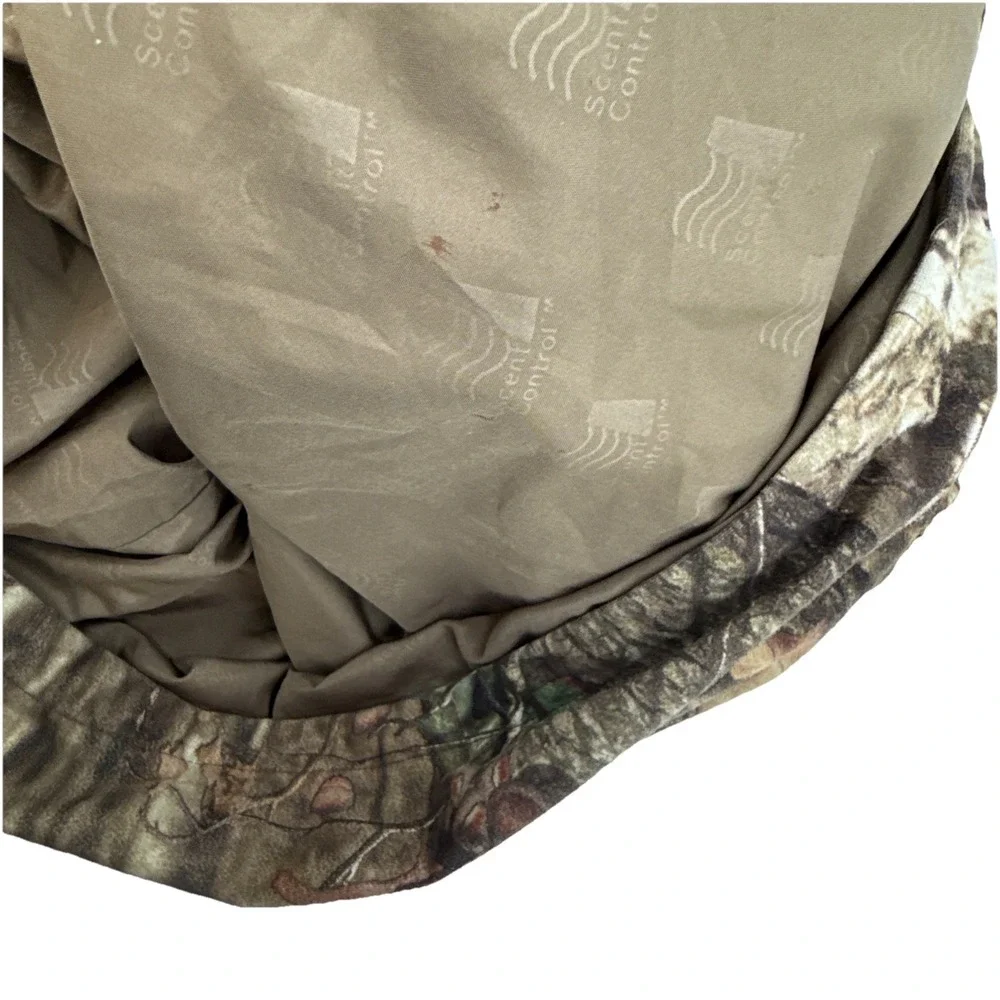 Mossy Oak Break-Up Infinity Full Zip Camo‎ Jacket Hooded L Camouflage Hunting